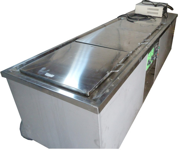 Ultrasonic cleaning and drying equipment for precision metal parts